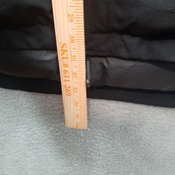 The North Face Mens 550 Black BALHAM Down Insulated Jacket XXL Camouflage Lining - Picture 4 of 7